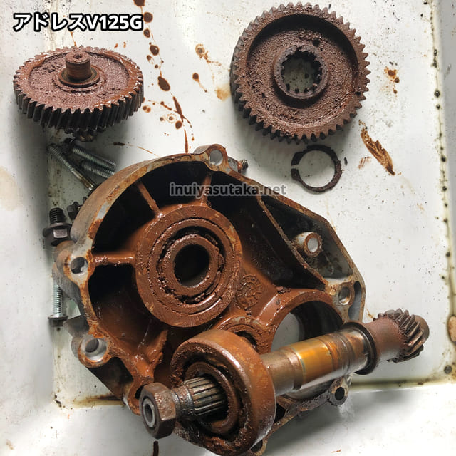 アドレスv125gエンジン焼き付き