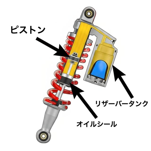 yssサスペンション 構造
