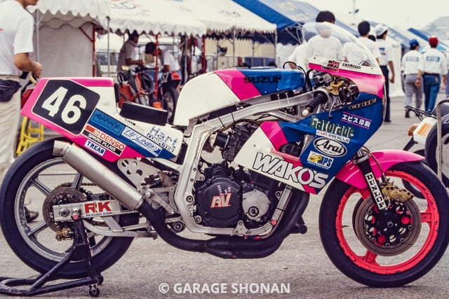 1986年 GSX-R750 ワコーズ